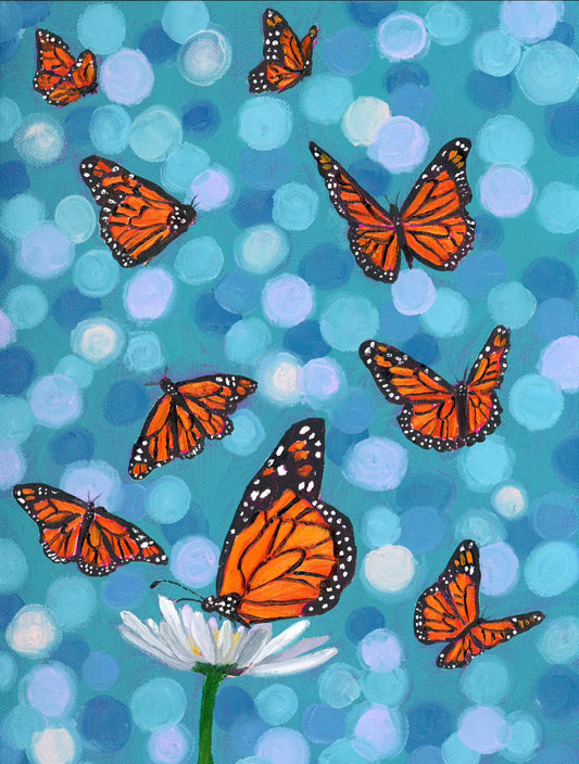 Flutter Focus fine art print (9x12)